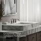 Kohler Purist Widespread Bathroom Sink Faucet with Lever Handles and Low Gooseneck Spout in Vibrant Titanium, , large