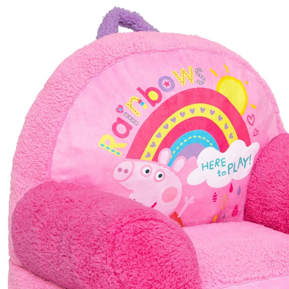 Delta Children Peppa Pig Cozee Buddy Chair in Pink, , large