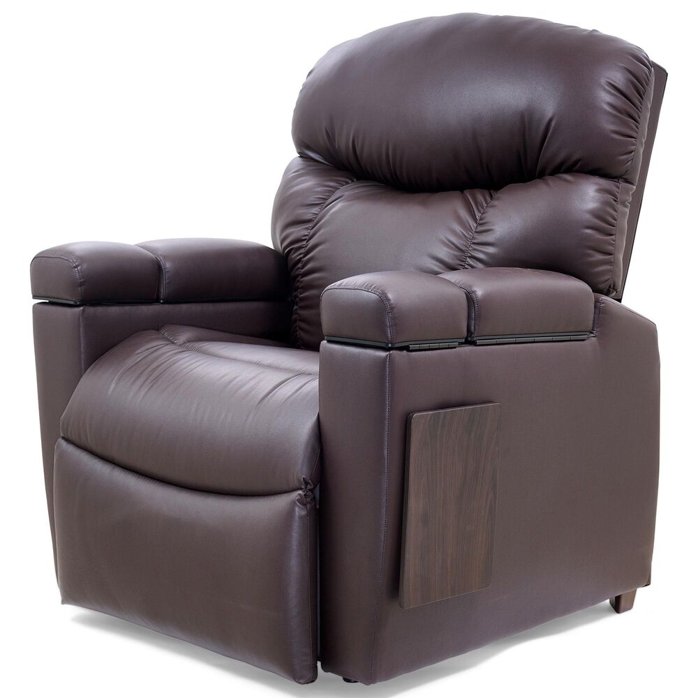 Lounge Maya Small Power Lift Recliner in Brisa Coffee Bean, , large