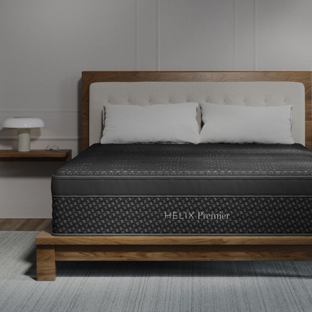 Helix Premier Medium Hybrid King Mattress, , large