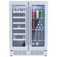 Elica 4.8 Cu. Ft. French Door Beverage and Wine Center in Stainless Steel, , large