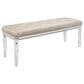 Global Furniture USA Paris Bench in Champagne, , large