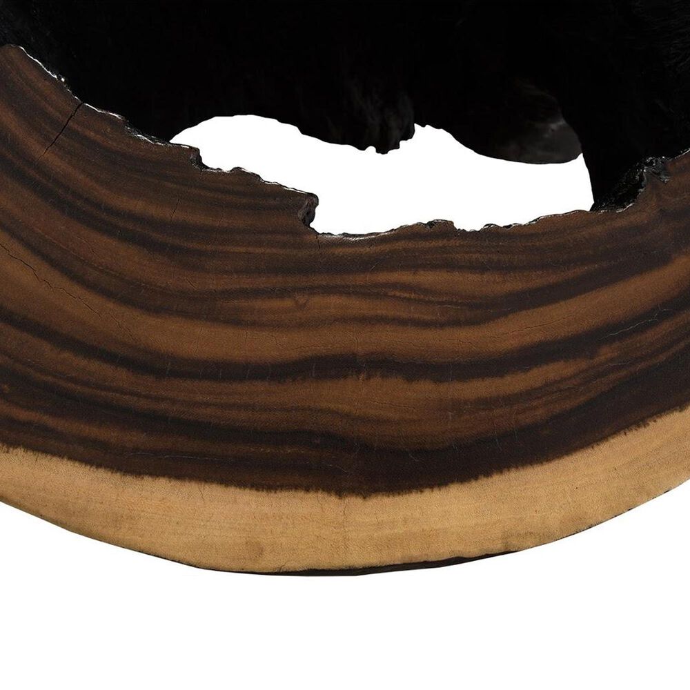 Phillips Collection Chamcha Side Table in Natural and Charred, , large