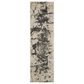 Nourison Maxell Grey and Ivory 2"2" x 7"6" Runner, , large
