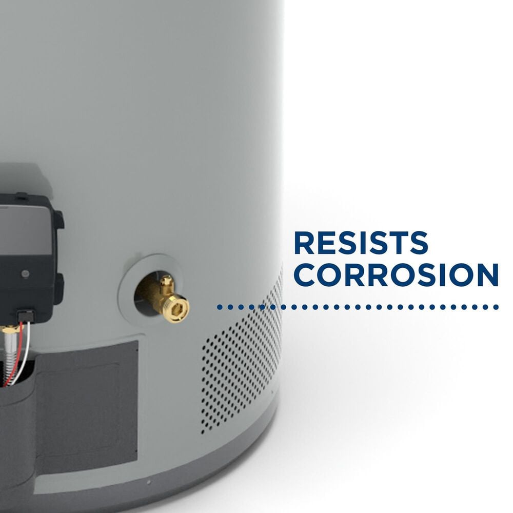 GE Appliances RealMAX Premium 50-Gallon Tall Liquid Propane Atmospheric Water Heater in Gray, , large