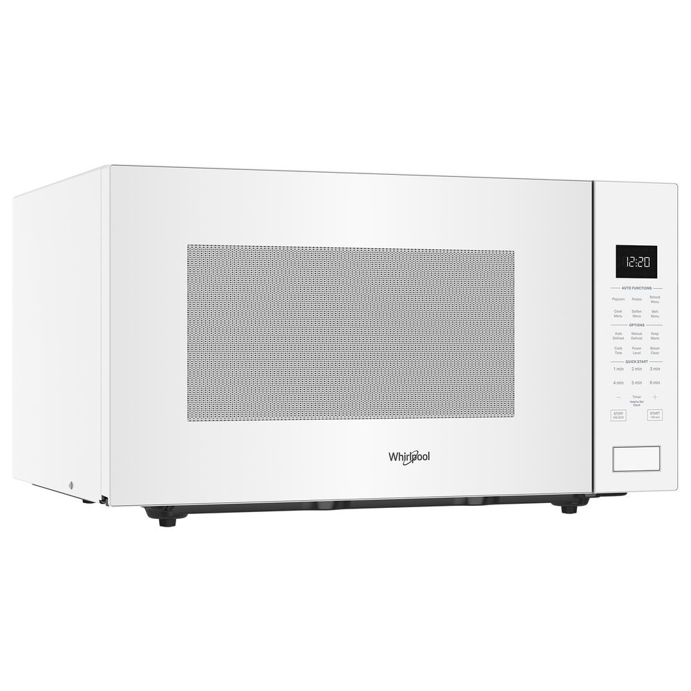 Whirlpool 2.2 Cu. Ft. Countertop Microwave with Steam Clean in White, , large