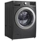 LG 5.0 Cu. Ft. Front Load Washer in Middle Black, , large