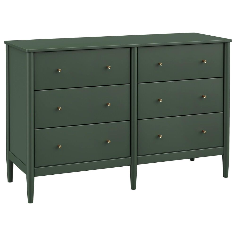 DaVinci Frem 6-Drawer Dresser in Forest Green, , large