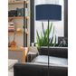 Cal Lighting Cromwell Floor Lamp in Dark Bronze and Antique Brass, , large