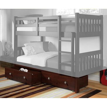 Forest Grove Dual Underbed Drawers in Cappuccino, , large