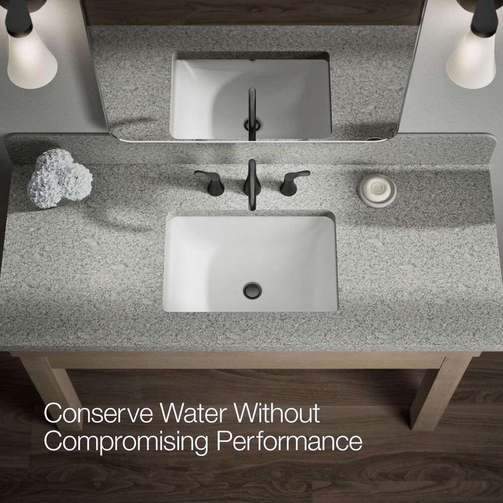 Kohler Simplice Widespread Bathroom Sink Faucet in Matte Black, , large