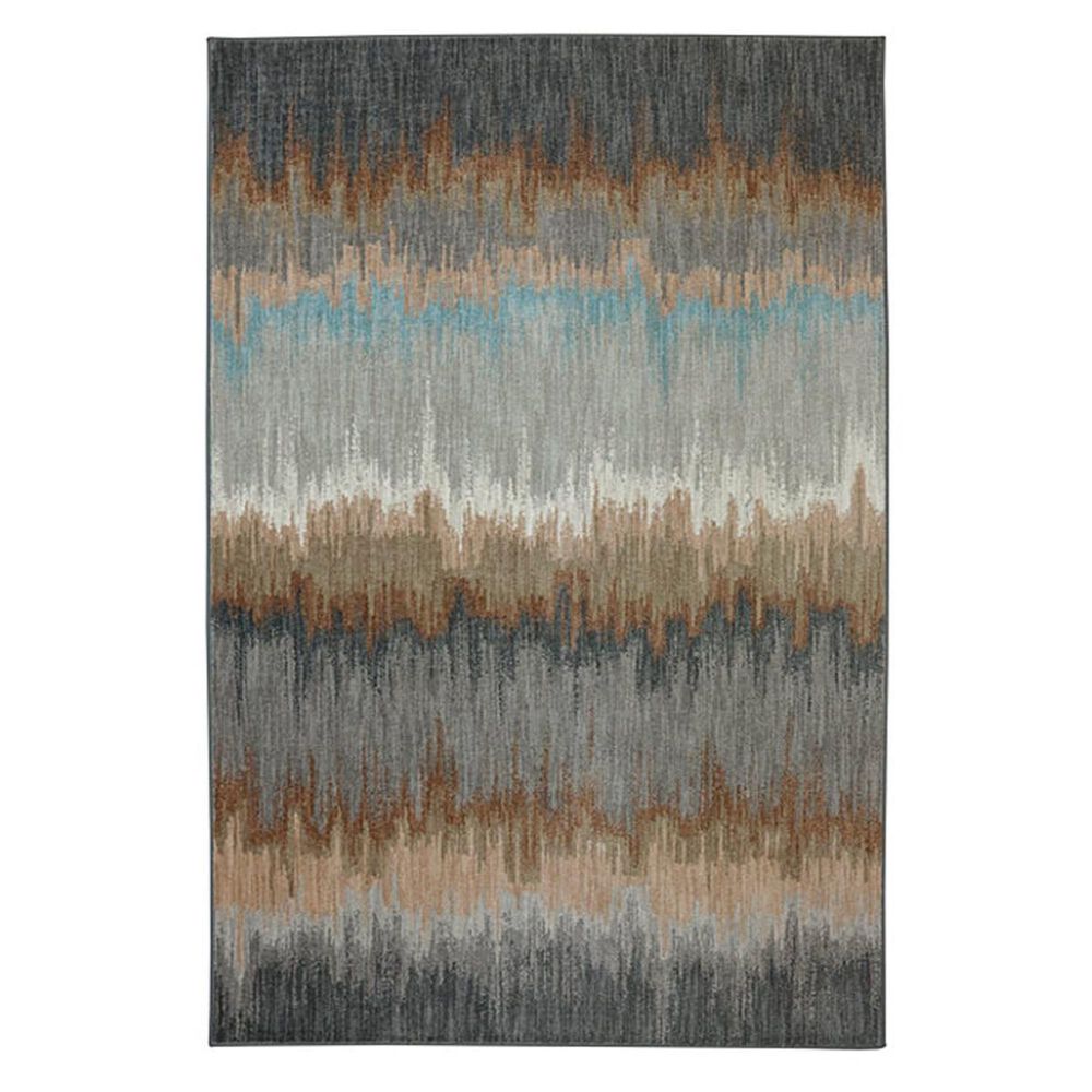 Karastan Euphoria Cashel 90261 8" x 11" Abyss Blue Area Rug, , large