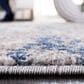 Safavieh Aston ASN718F 5"3" x 7"7" Gray and Navy Area Rug, , large