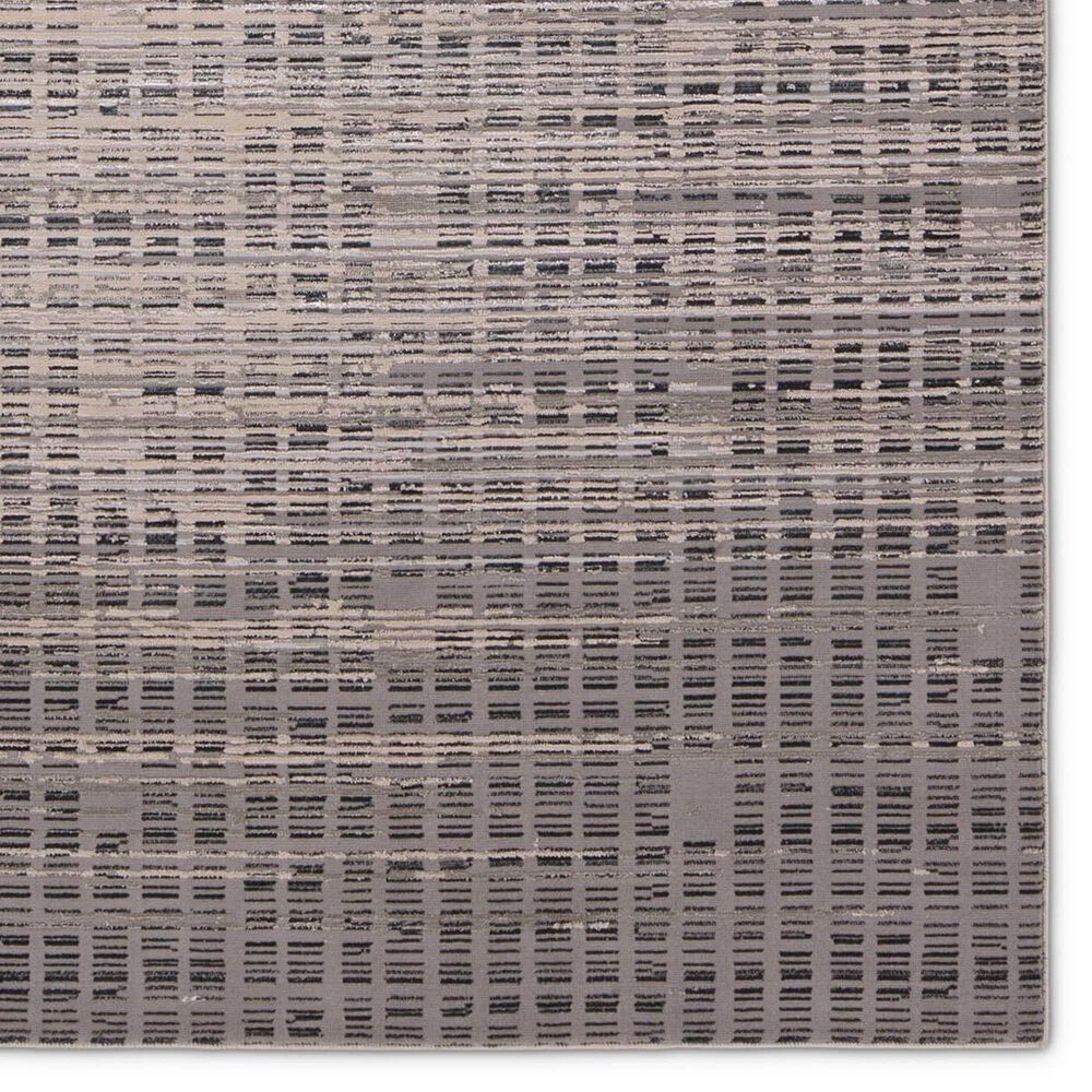 Jaipur Catalyst Siran 2&#39;2&quot; x 8&#39; Oatmeal, Antarctica, Ebony, Wet Weather and Tofu Runner, , large
