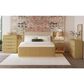 Mayberry Hill Sylvie King Upholstered Bed with Dresser and Nightstand in Natural, , large
