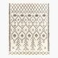 Surya Berber Shag BBE2302 5"3" x 7"3" Charcoal and Light Beige Area Rug, , large