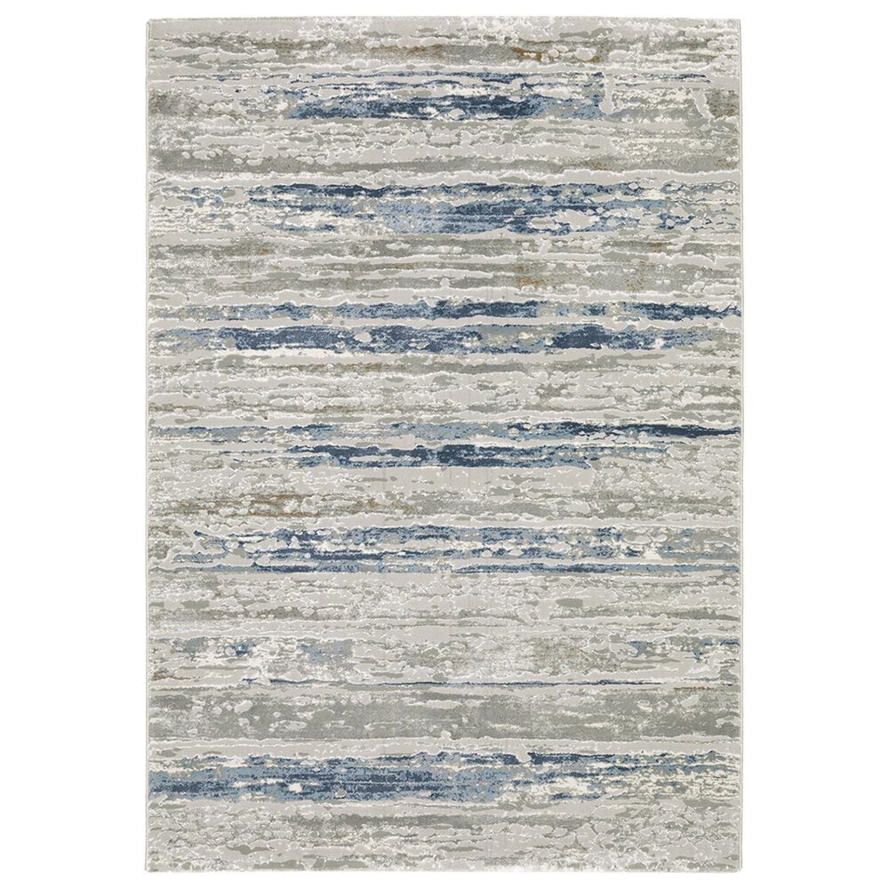 Oriental Weavers Easton Broad Lines 2"3" x 7"6" Beige Runner, , large