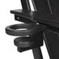 Hearth and Haven 34" Outdoor Folding Adirondack Chair with Cup Holder in Black, , large