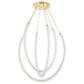 Troy Lighting Celeste 48" 3-Light Chandelier in Vintage Brass, , large