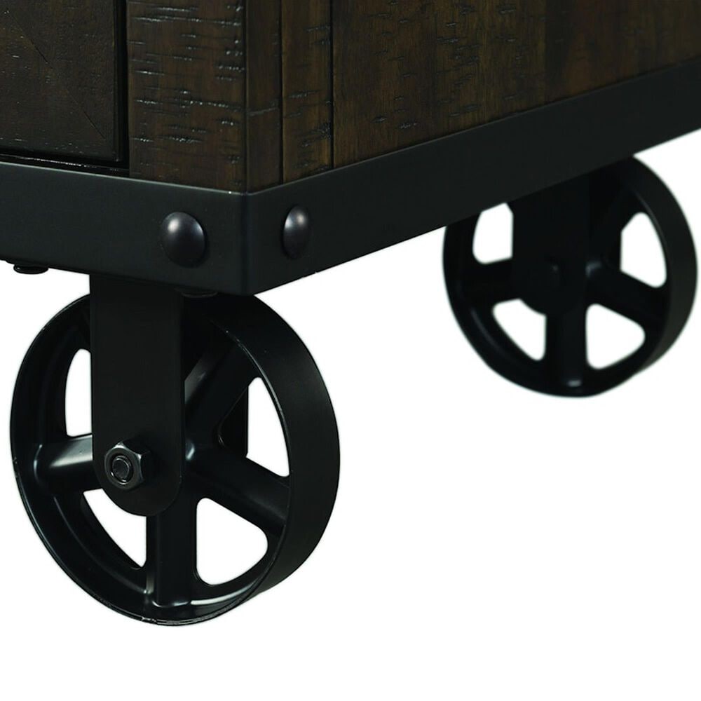 Mayberry Hill Colorado 2-Drawer Server in Charcoal and Black, , large