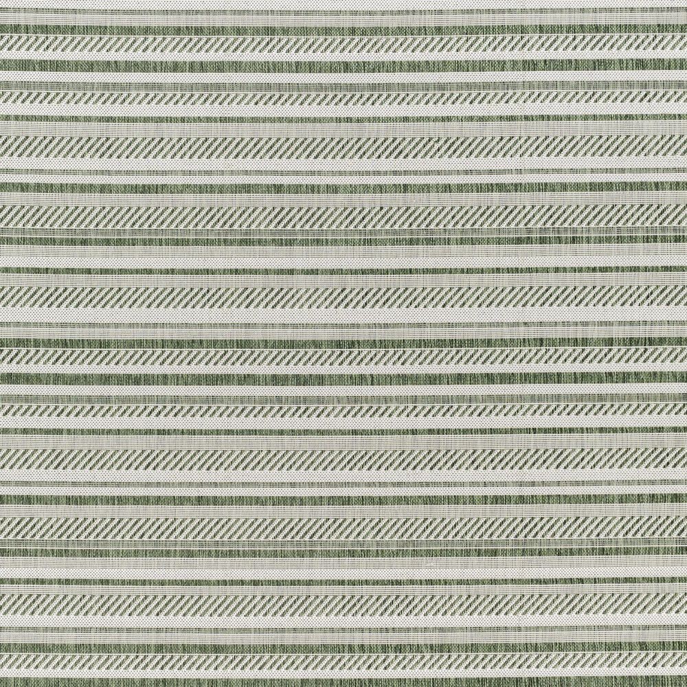 Surya Eagean EAG-2422 Grass Green, Ivory, Dark Green and Seafoam 8&#39;10&quot; x 12&#39; Indoor/Outdoor Area Rug, , large