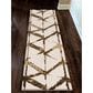 Radici USA Dora 2"6" x 10" Beige and Tan Runner, , large