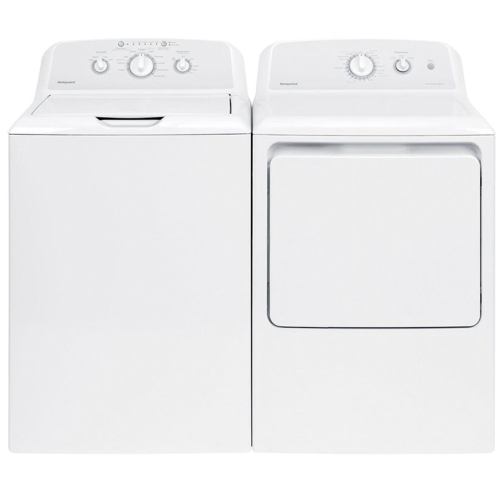 Hotpoint 6.2 Cu. Ft. Electric Dryer in White, , large