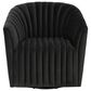 Classic Home Arline Swivel Accent Chair in Gray, , large