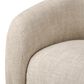 Four Hands Channing Swivel Chair in Yuma Cream, , large