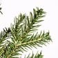 The Gerson Company 6.5" Pre-Lit Artificial Natural Cut Narrow Jackson Pine with White Lights in Green, , large