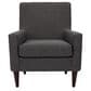 Overman International Corp Accent Chair in Jitterbug Gray, , large