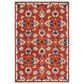 Safavieh Micro-Loop 8" x 10" Rust and Blue Area Rug, , large