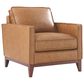 Italiano Furniture Newport Leather Chair in Camel, , large