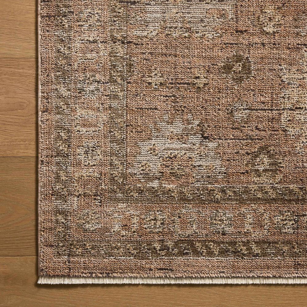 Loloi Priscilla Blush and Multicolor 2&#39;6&quot; x 10&#39; Runner, , large