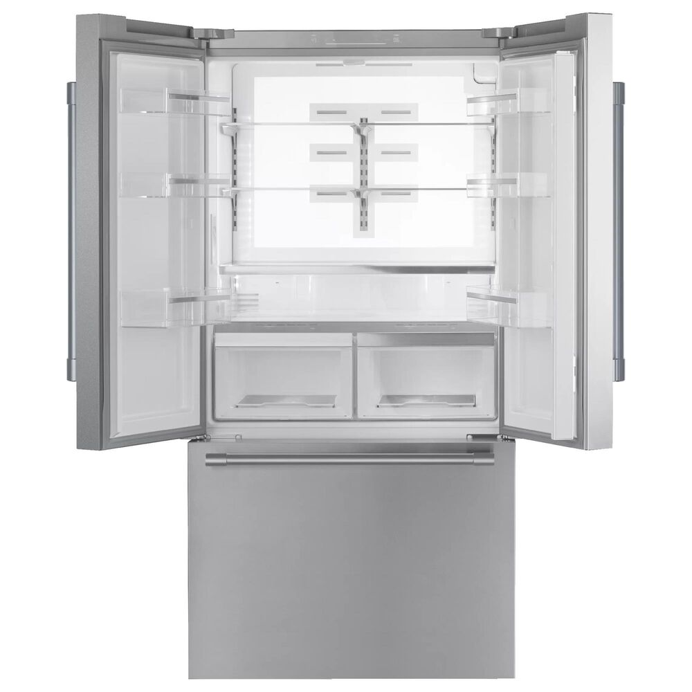 Thermador 36&quot; Freedom French Door Bottom Mount Refrigerator with Professional Handle in Stainless Steel, , large