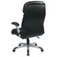 OSP Home Executive Bonded Leather Chair with Black Cushion, , large
