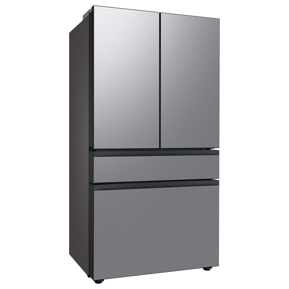 Samsung Bespoke Bespoke 23 Cu. Ft. French Door Refrigerator with Beverage Center - Stainless Steel Panels Included, , large