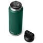YETI Rambler 46 Oz Water Bottle with Chug Cap in Black Forest Green, , large