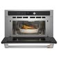 GE Appliances 1.7 Cu. Ft. Built-In Microwave/Convection Oven in Stainless Steel, , large