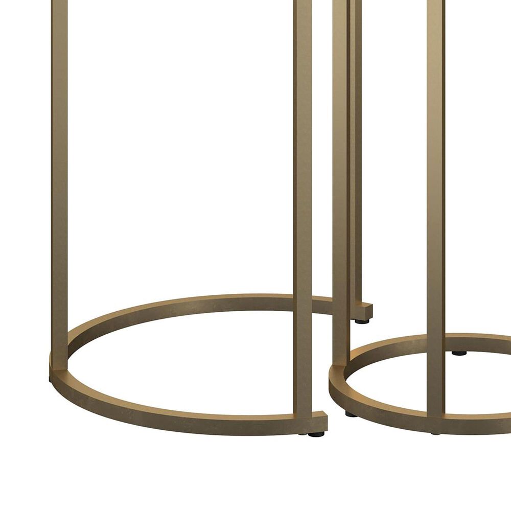 DHP Amelia Nesting Tables in White Marble, , large