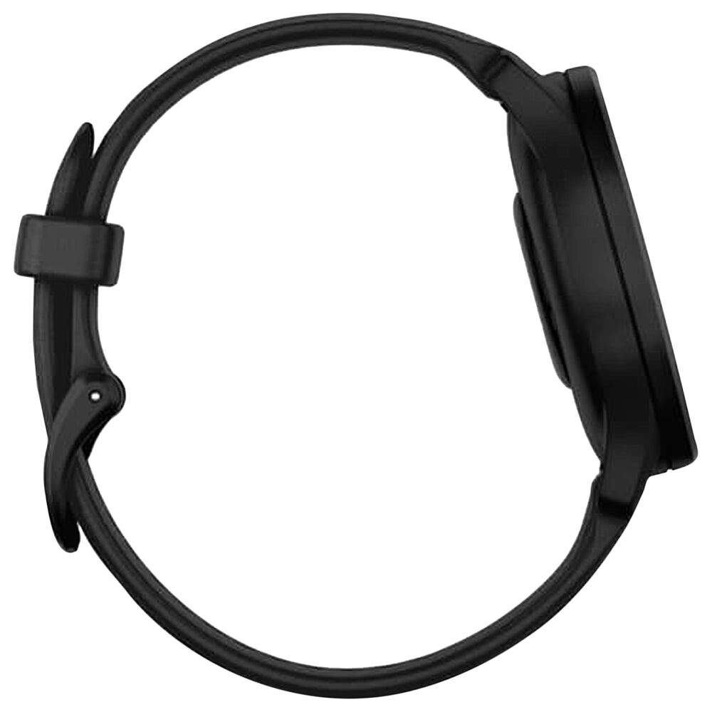 Garmin vivomove Sport Smartwatch in Black Case and Silicone Band with Slate Accents, , large