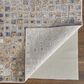 Feizy Laina Geometric 5" x 7"10" Beige and Gray Area Rug, , large