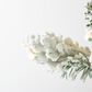 The Gerson Company 5" Frosted Alpine Tree with Pinecones in Green, , large