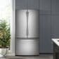 GE Profile 23.1 Cu. Ft. French-Door Refrigerator in Fingerprint Resistant Stainless Steel, , large