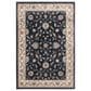 Central Oriental Minerva Maneli Vintage Blue 3"3" x 5" Area Rug, , large