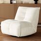 Jennifer Taylor Home Rearden Manual Swivel Glider Recliner in Pearl White, , large