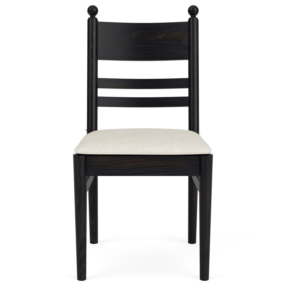 Riverside Furniture Calhoun 7-Piece Rectangular Dining Set in Whiskey Oak and Ebony Whiskey Oak, , large