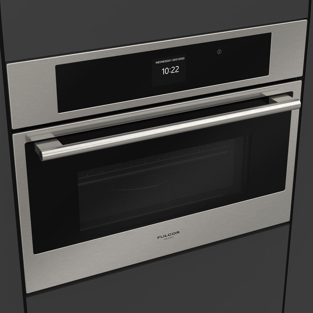 Fulgor Milano 24&quot; Combi Speed Single Wall Oven in Stainless Steel, , large