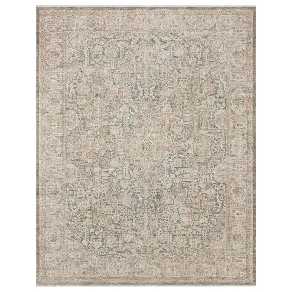 Karastan Surrey Hills Eastbourne Beachglass 9" x 12" Area Rug, , large
