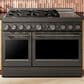 Whirlpool 6.3 Cu. Ft. Freestanding Gas Range with 6 Sealed Burners in Black Ore, , large